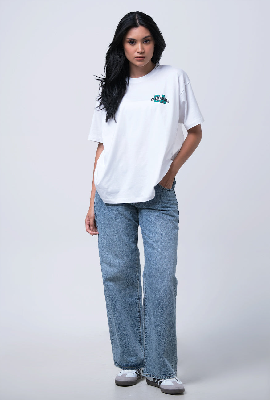 T-Shirt Oversized Rhys Offwhite