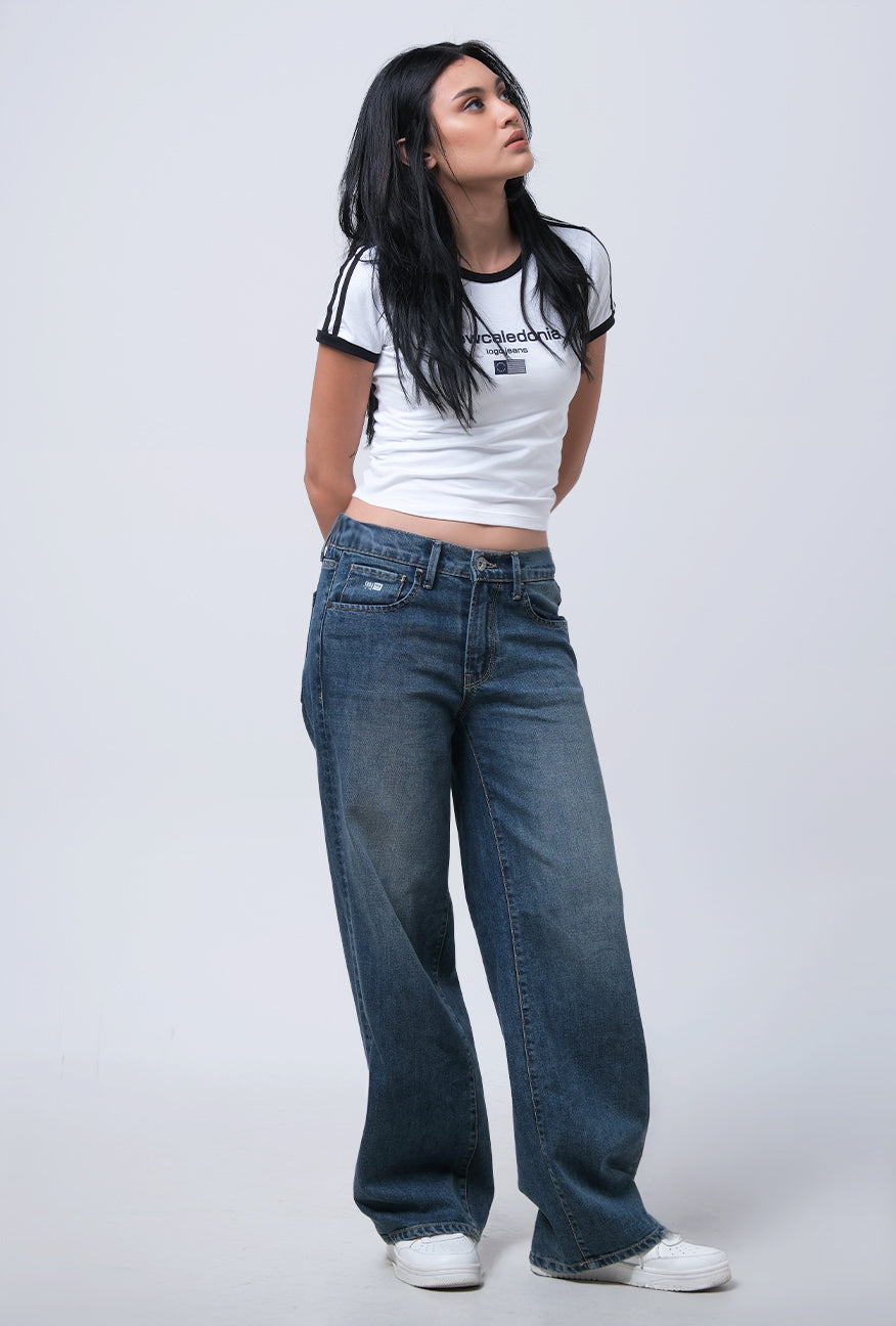 Jeans Loose Fit J7 Series Medium Blue