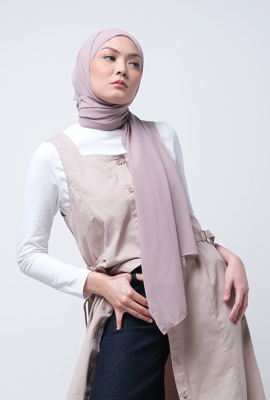 Dress Overall Yuke Beige Cream