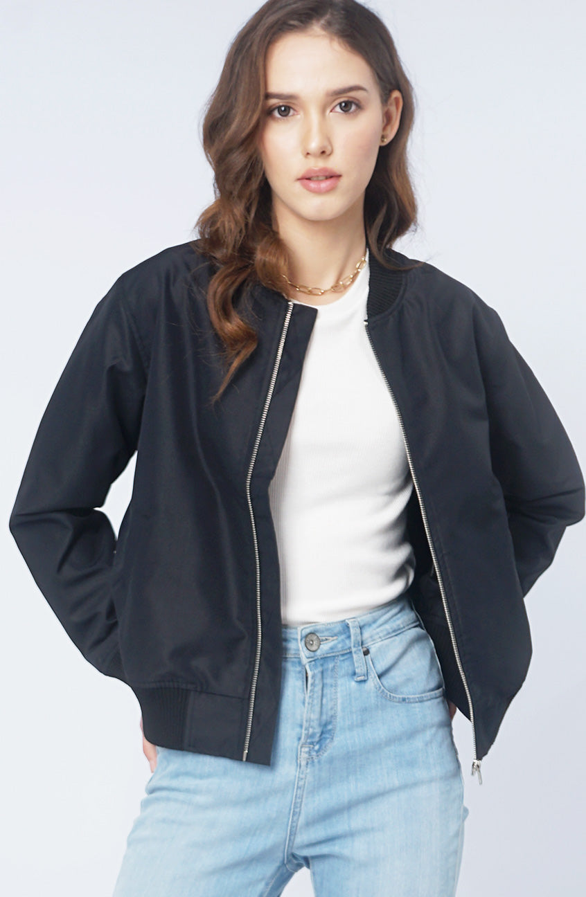Jaket Bomber Alyssa Black