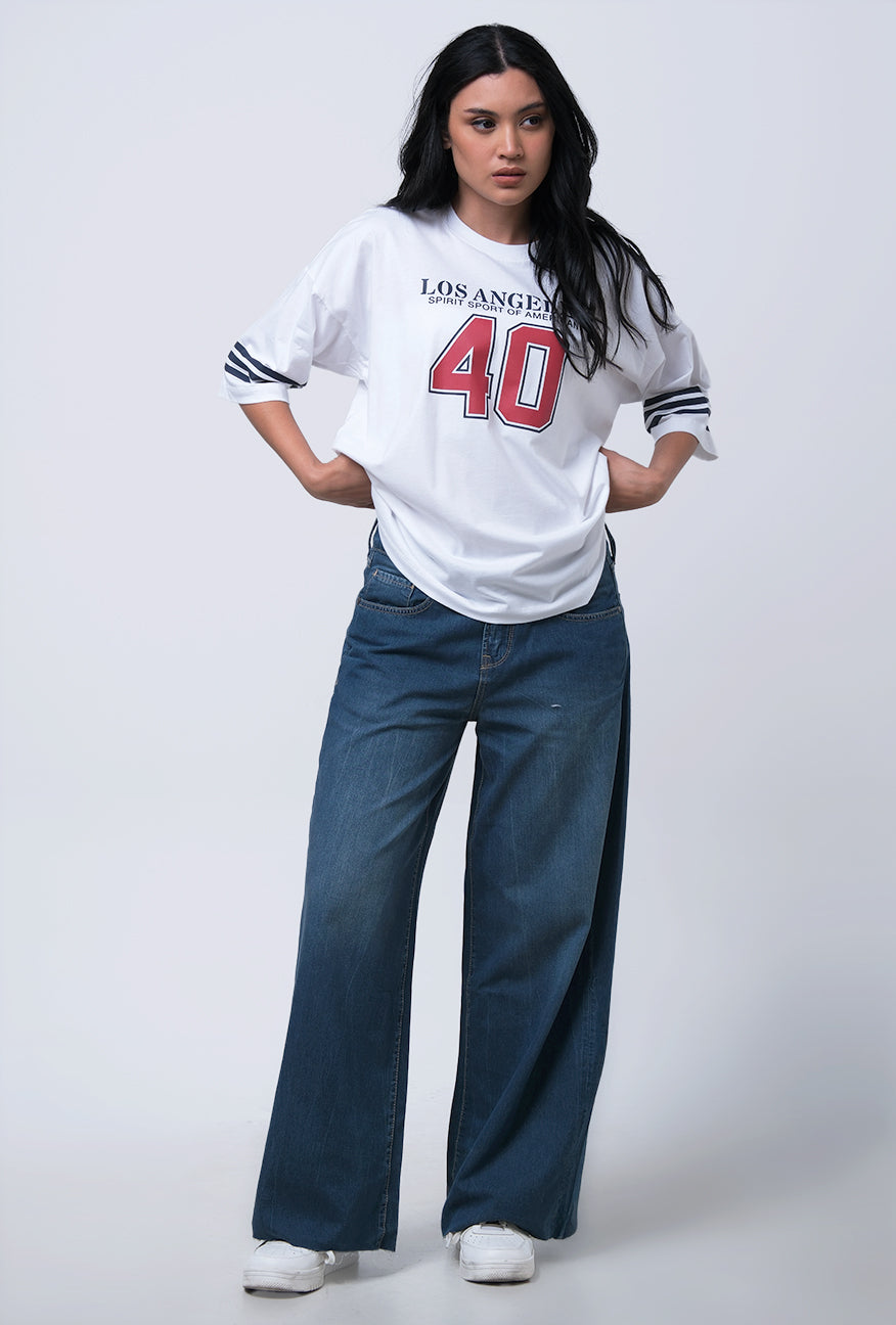 T-Shirt Oversized Nirina Offwhite