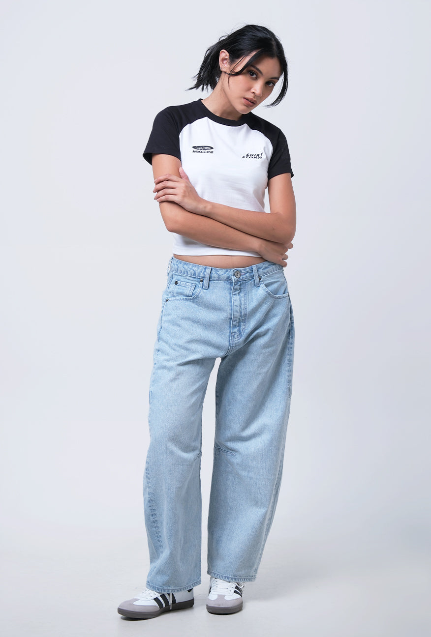 Baby Tee Quila Offwhite Black