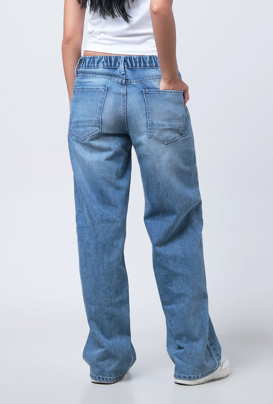 Jeans Loose Fit J7 Series Light Blue