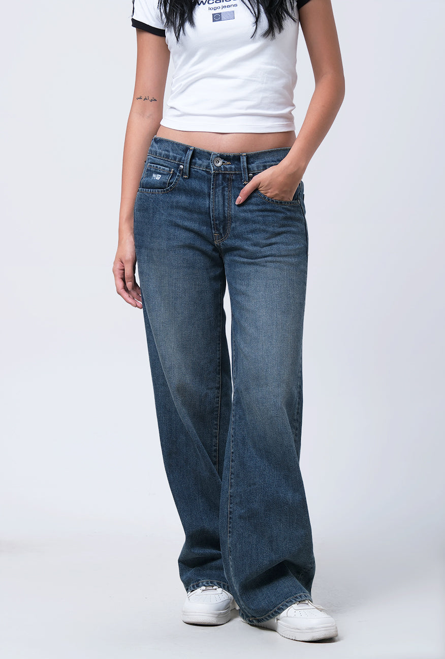 Jeans Loose Fit J7 Series Medium Blue