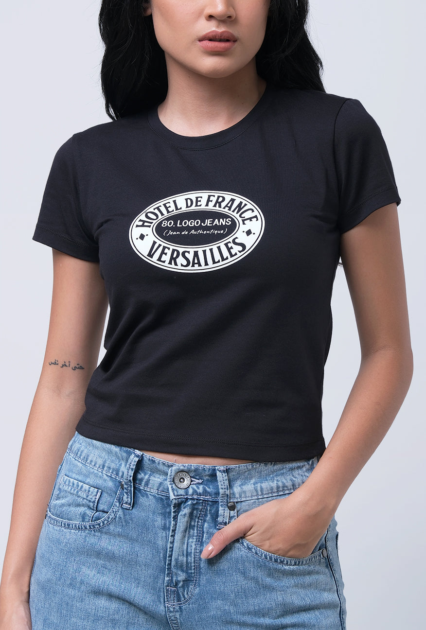 Baby Tee Elina Black