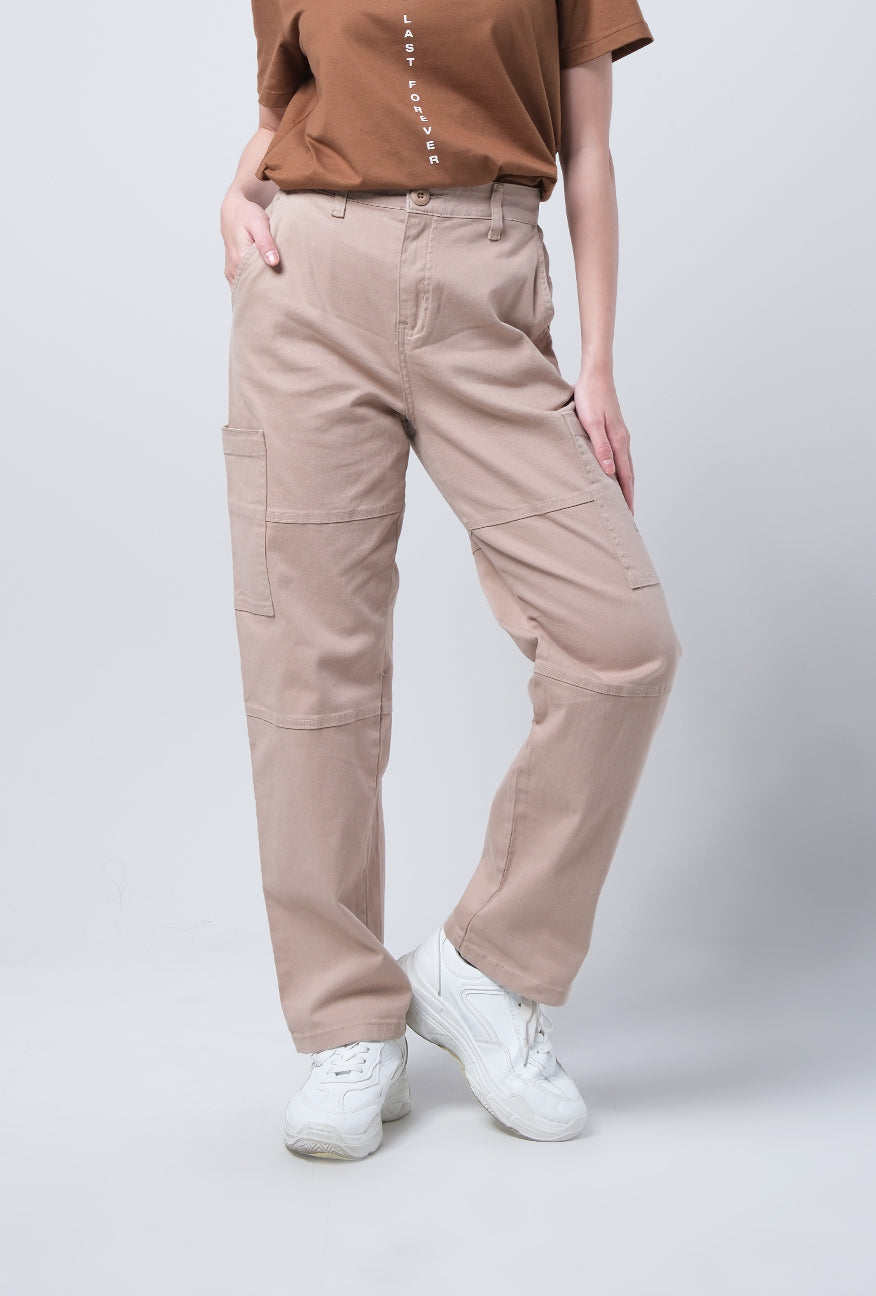 Celana Cargo Trisha Khaki