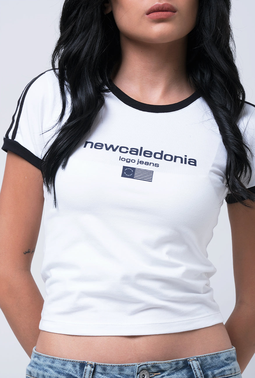 Baby Tee Veja Offwhite