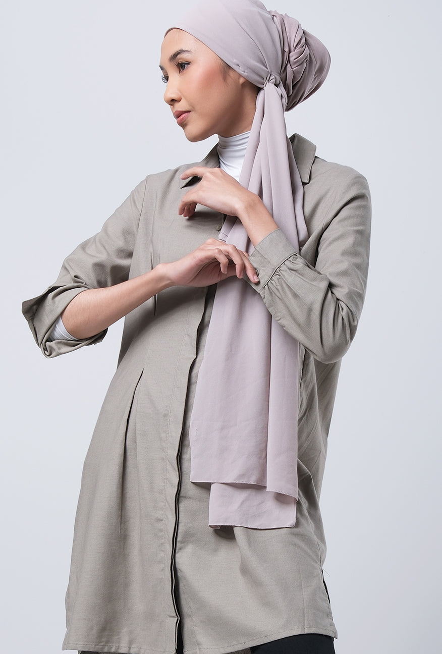 Dress Lengan Panjang Monna Olive