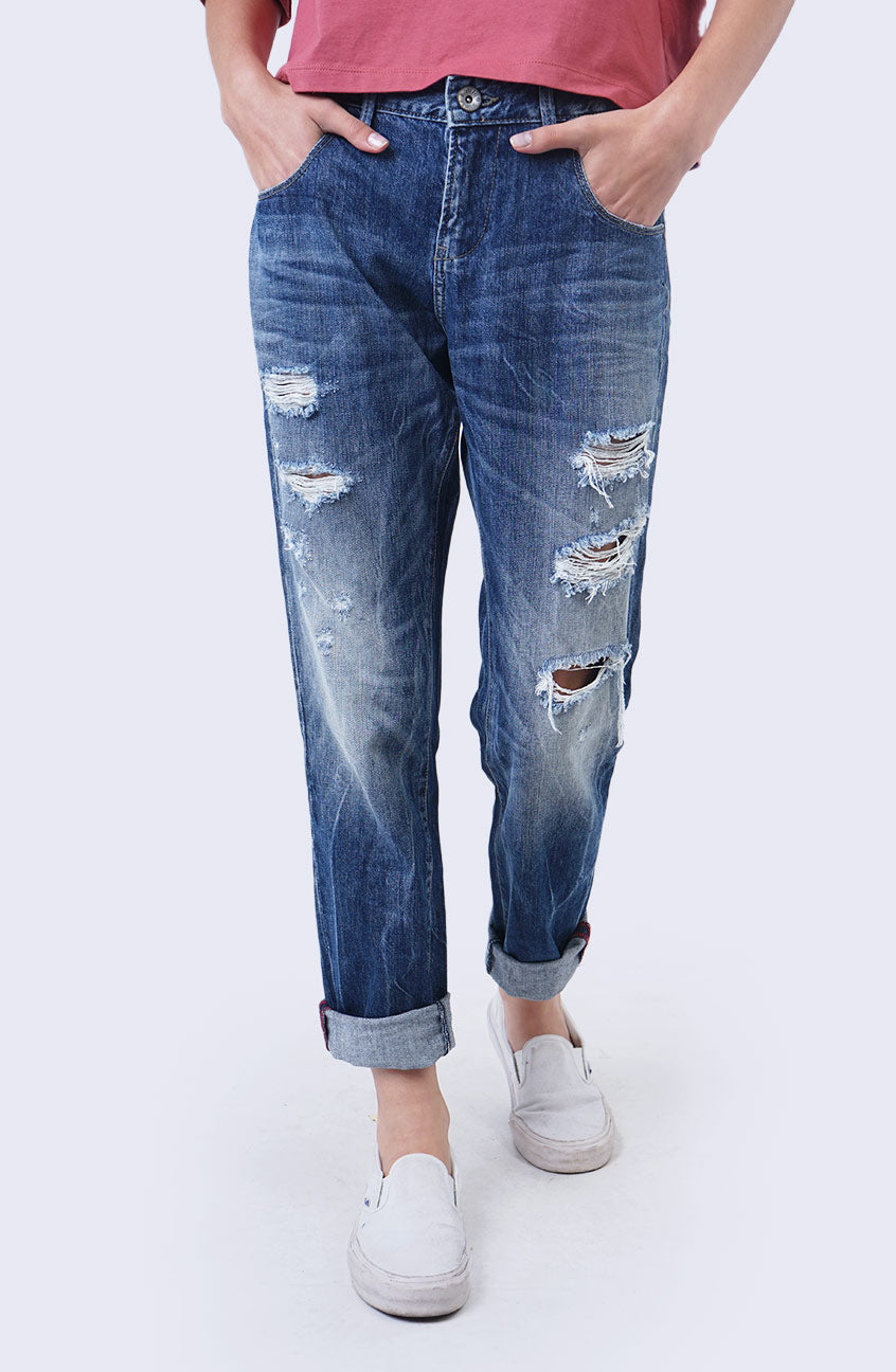 Jeans Boyfriend 75 Series Light Blue