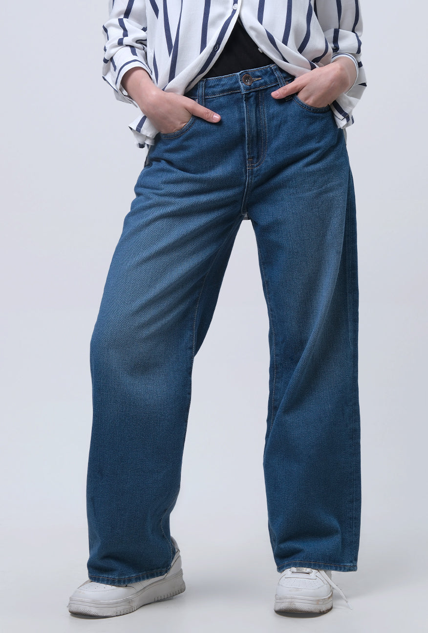 Jeans Loose I2 Series Medium Blue