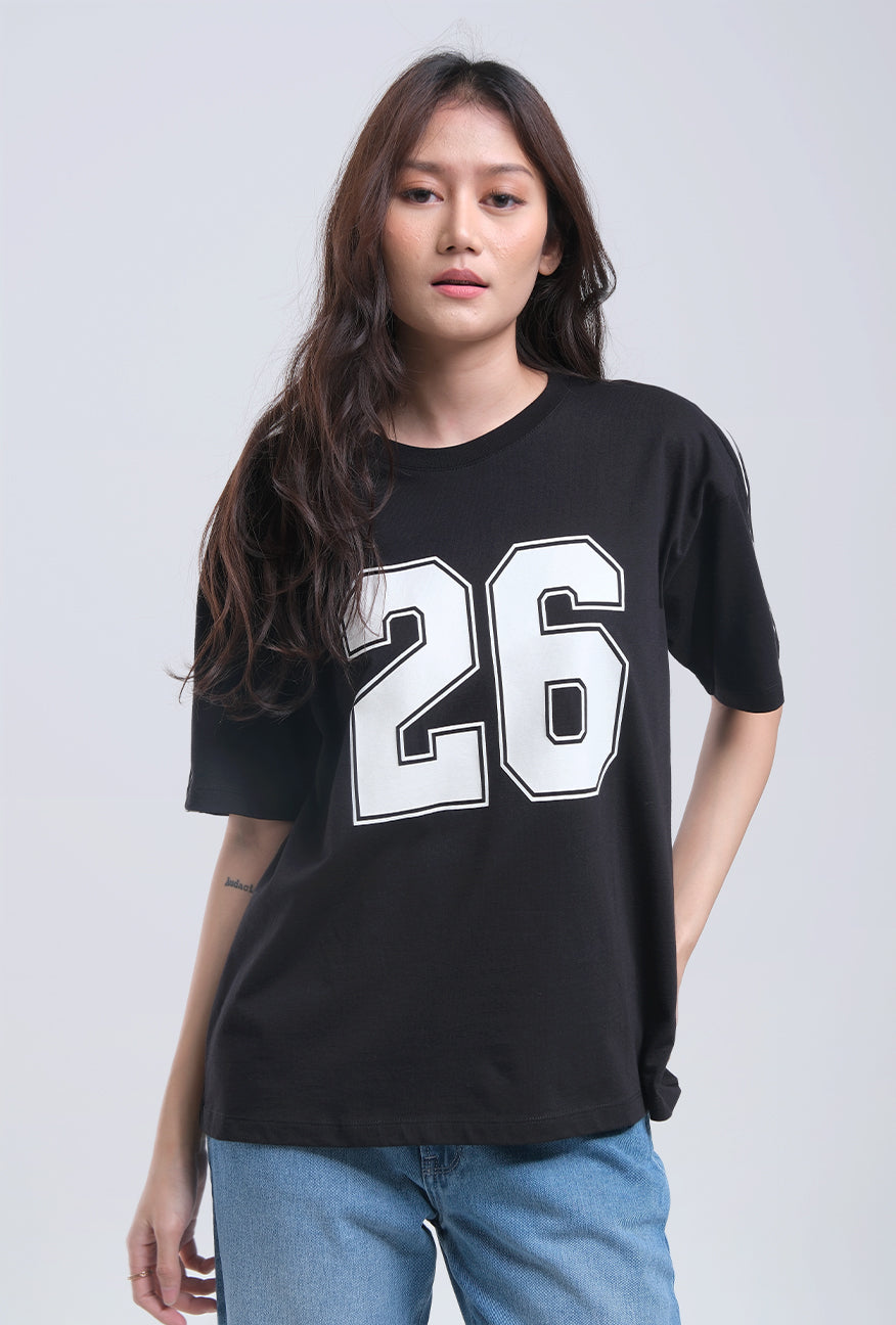 Oversize Tee Zephy Black Exclusive Online