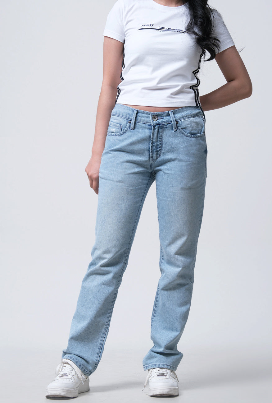 Jeans Straightcut K1 Series Light Blue