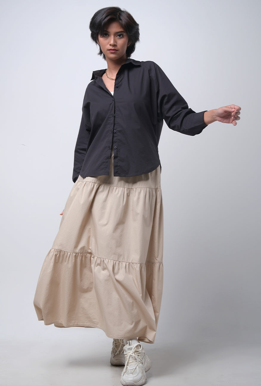 Rok Panjang Kley Cream
