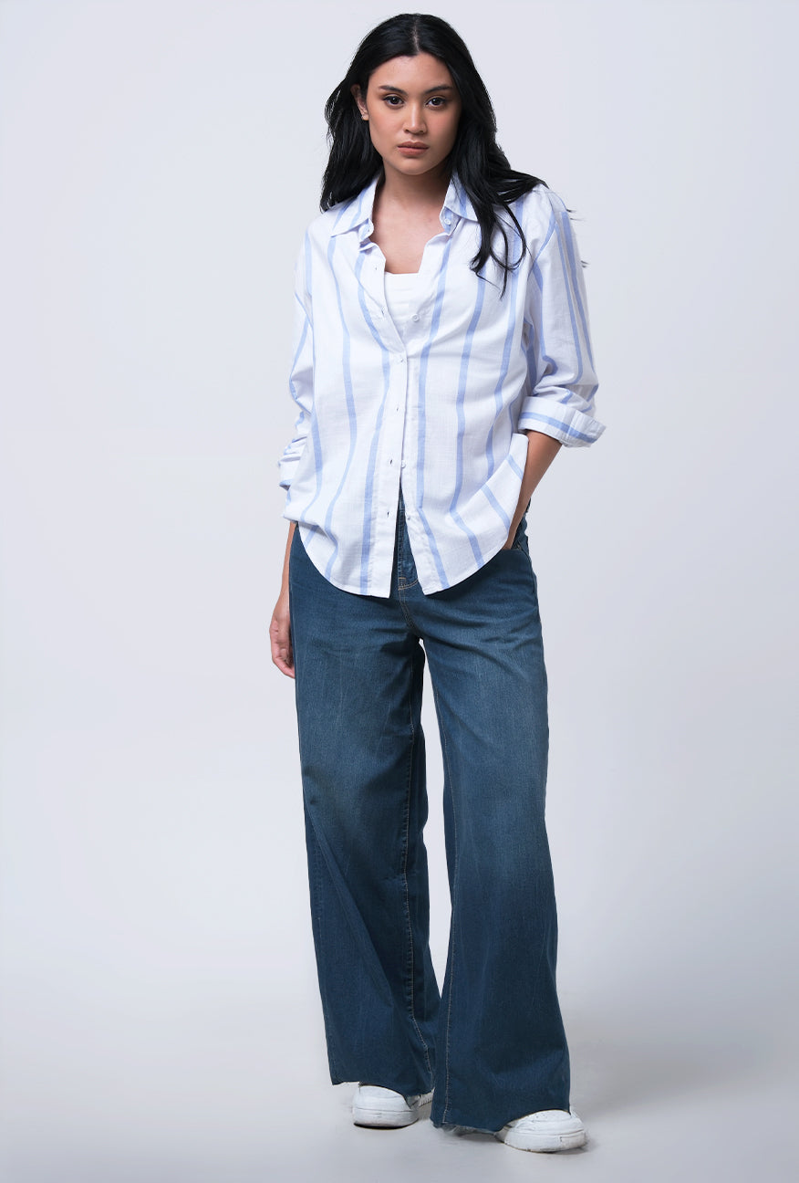 Jeans Loose Camilla Medium Blue Online