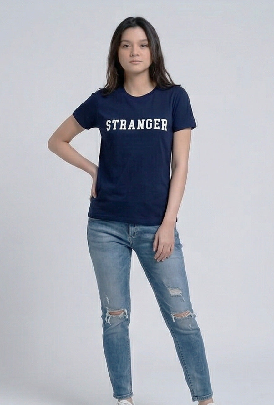 T-Shirt Lengan Pendek Cato Navy