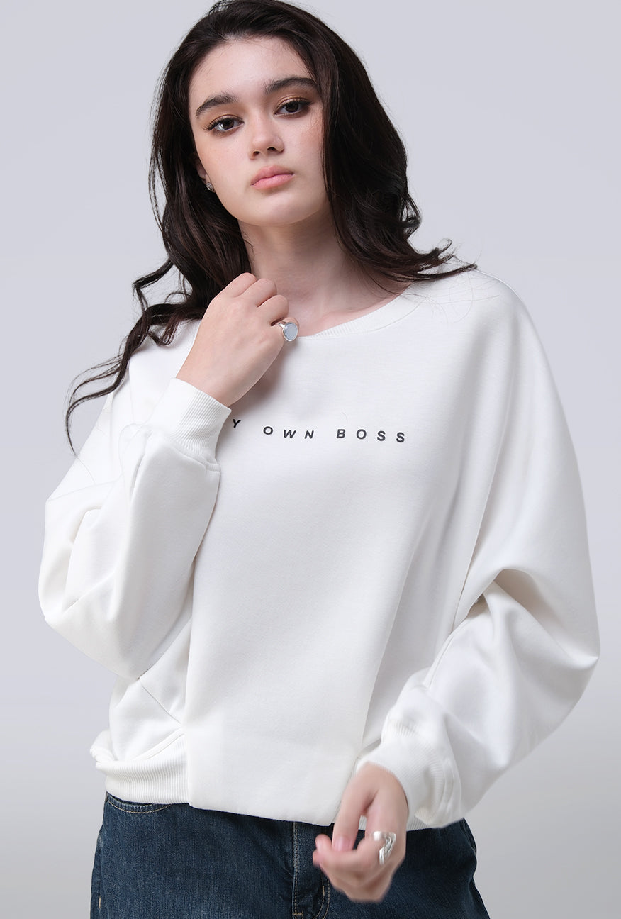 Sweater Jenelle White Exclusive Online