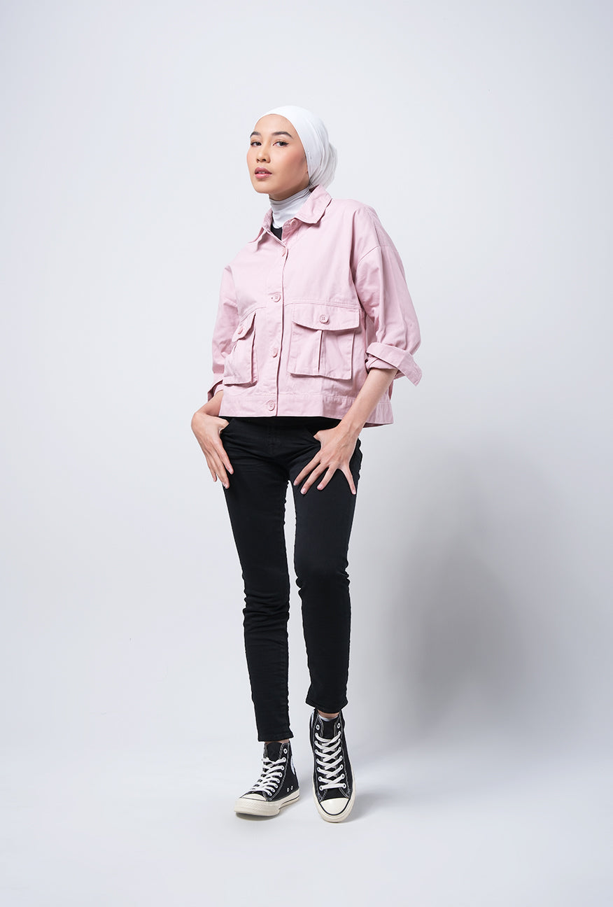 Jaket Ivy Pink