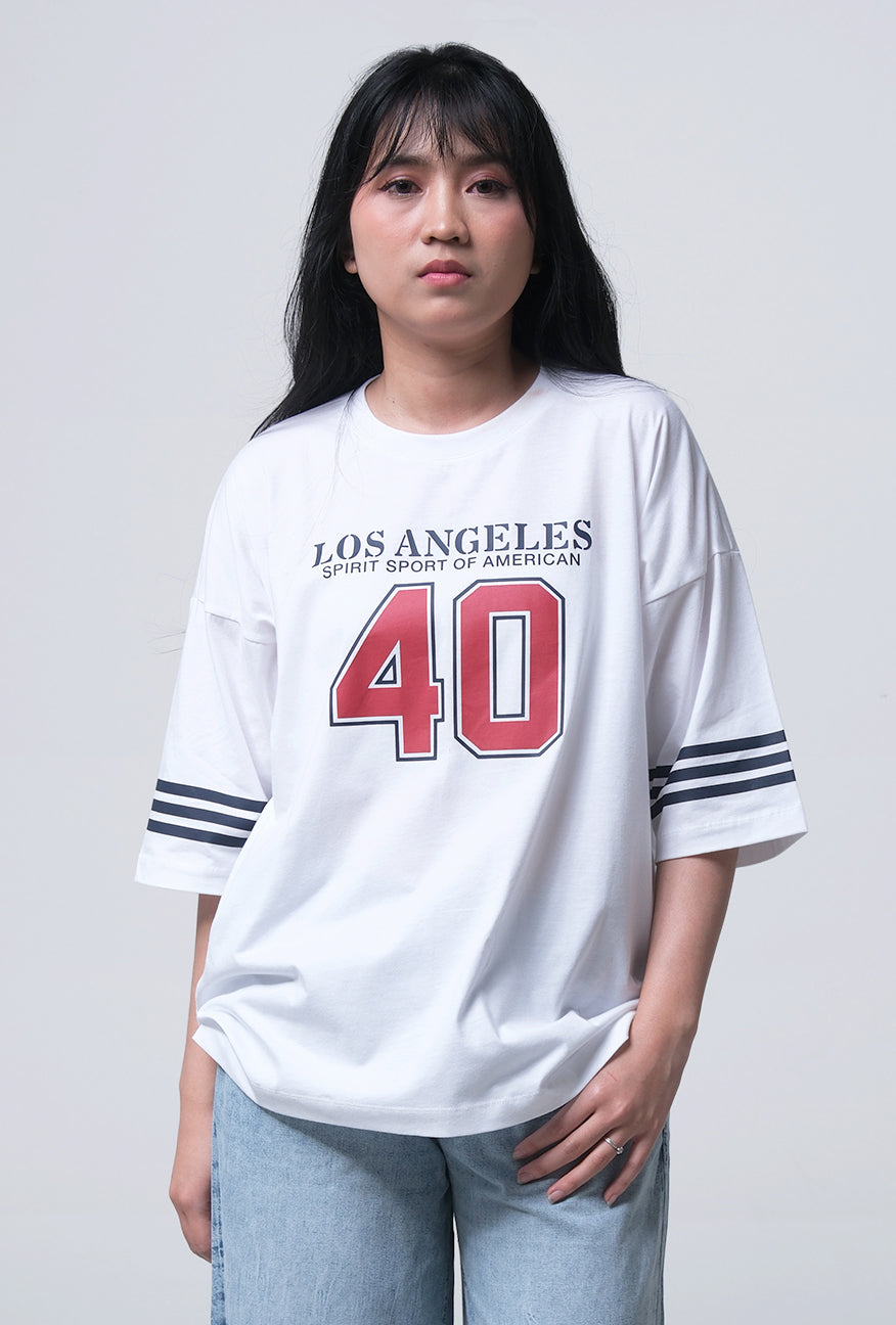 T-Shirt Oversized Nirina Offwhite