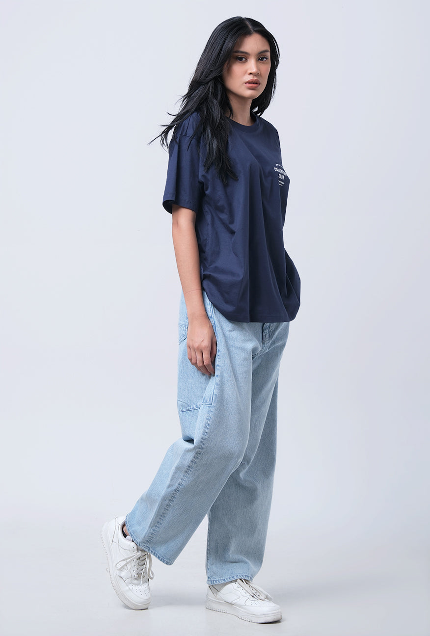 T-Shirt Oversized Nelle Navy