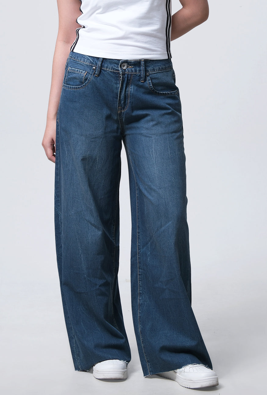 Jeans Loose Camilla Medium Blue
