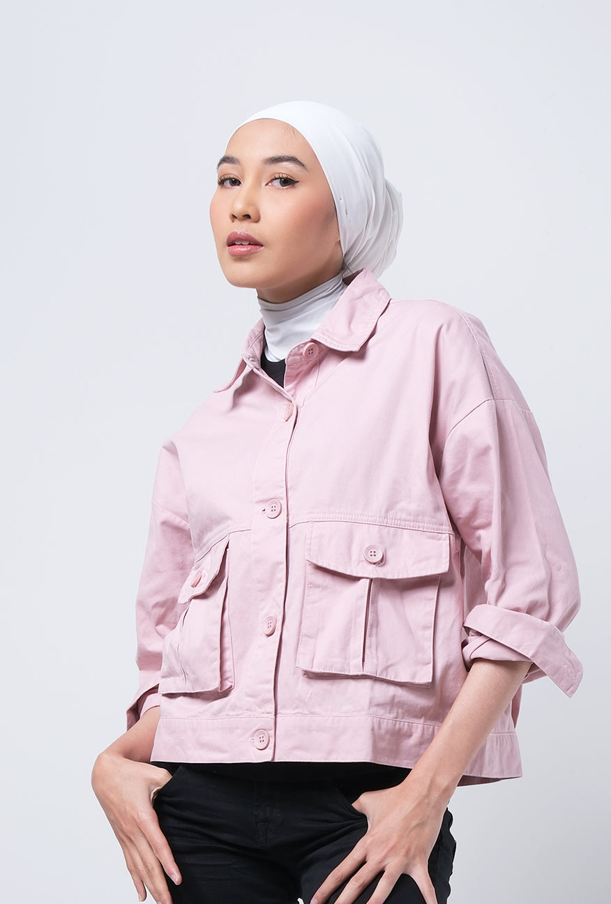 Jaket Ivy Pink
