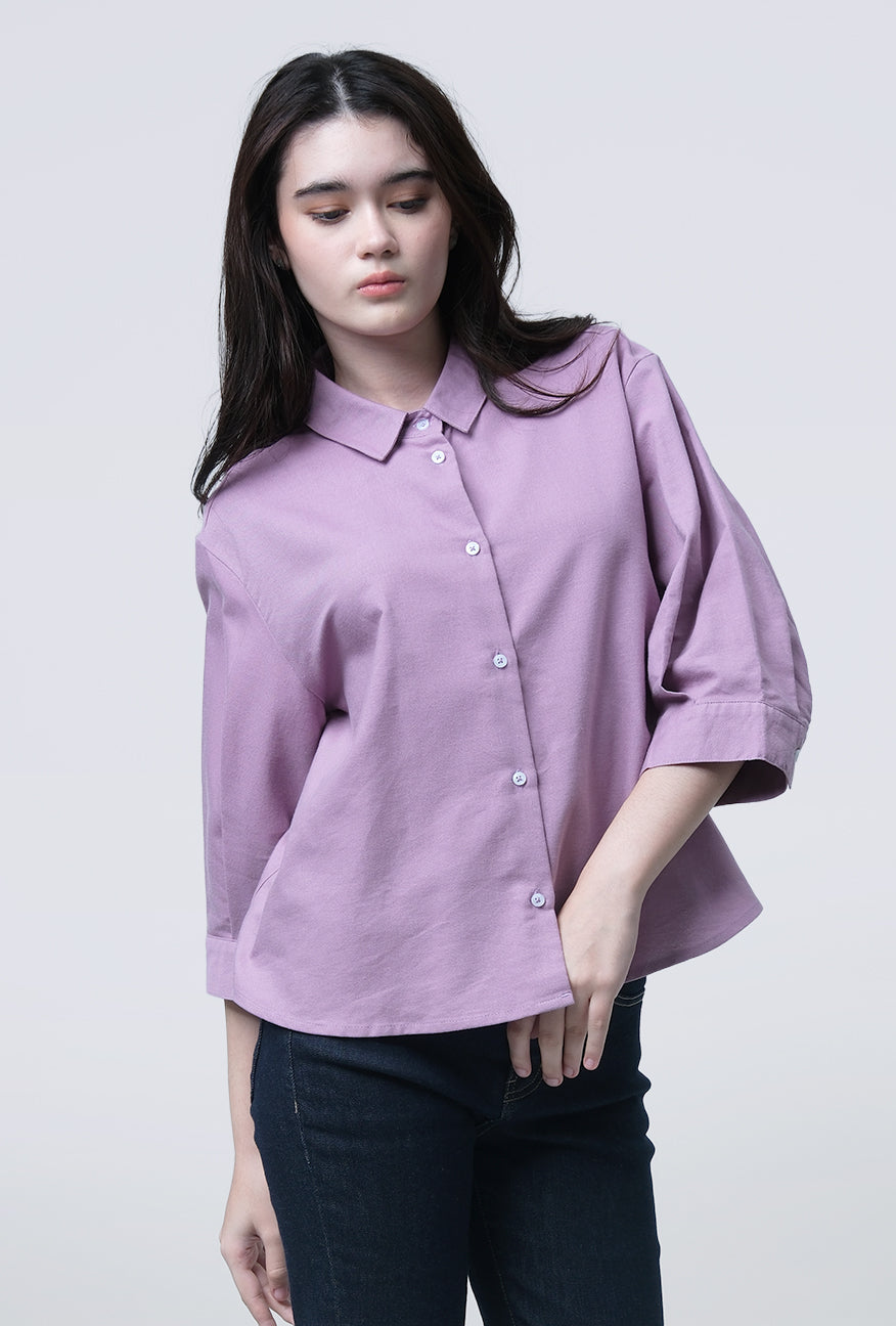 Kemeja Giulia Lavender