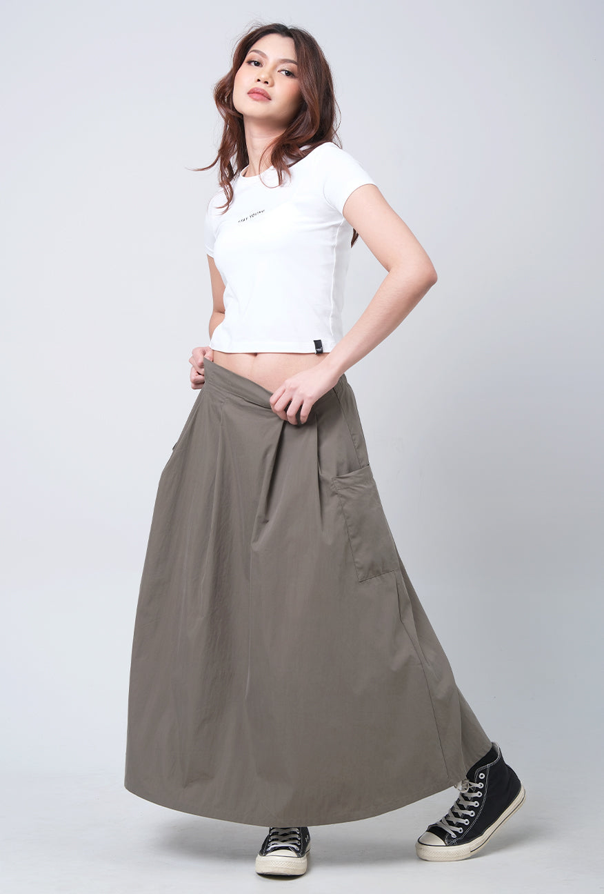 Rok Panjang Emily Olive