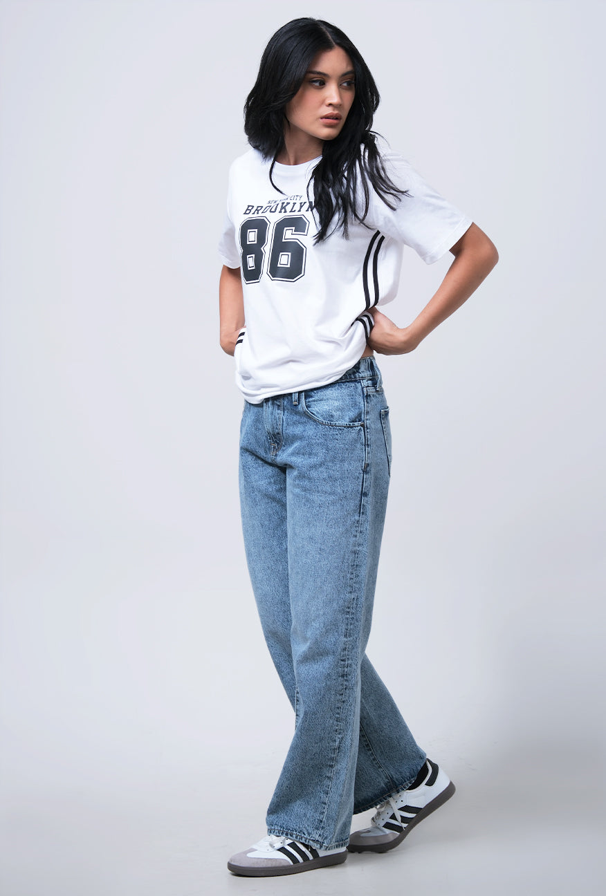 T-Shirt Lengan Pendek Callope Offwhite