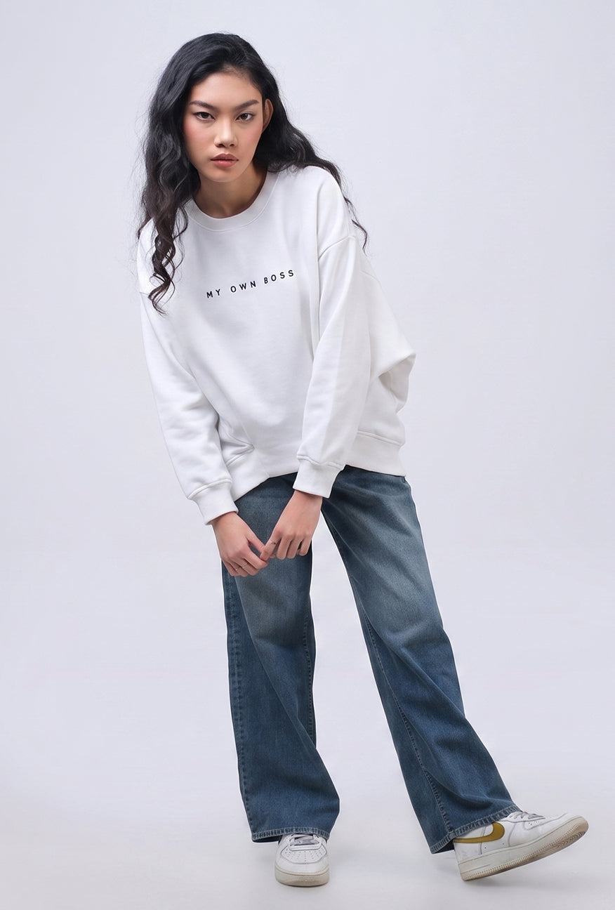 Sweater Jenelle White Exclusive Online