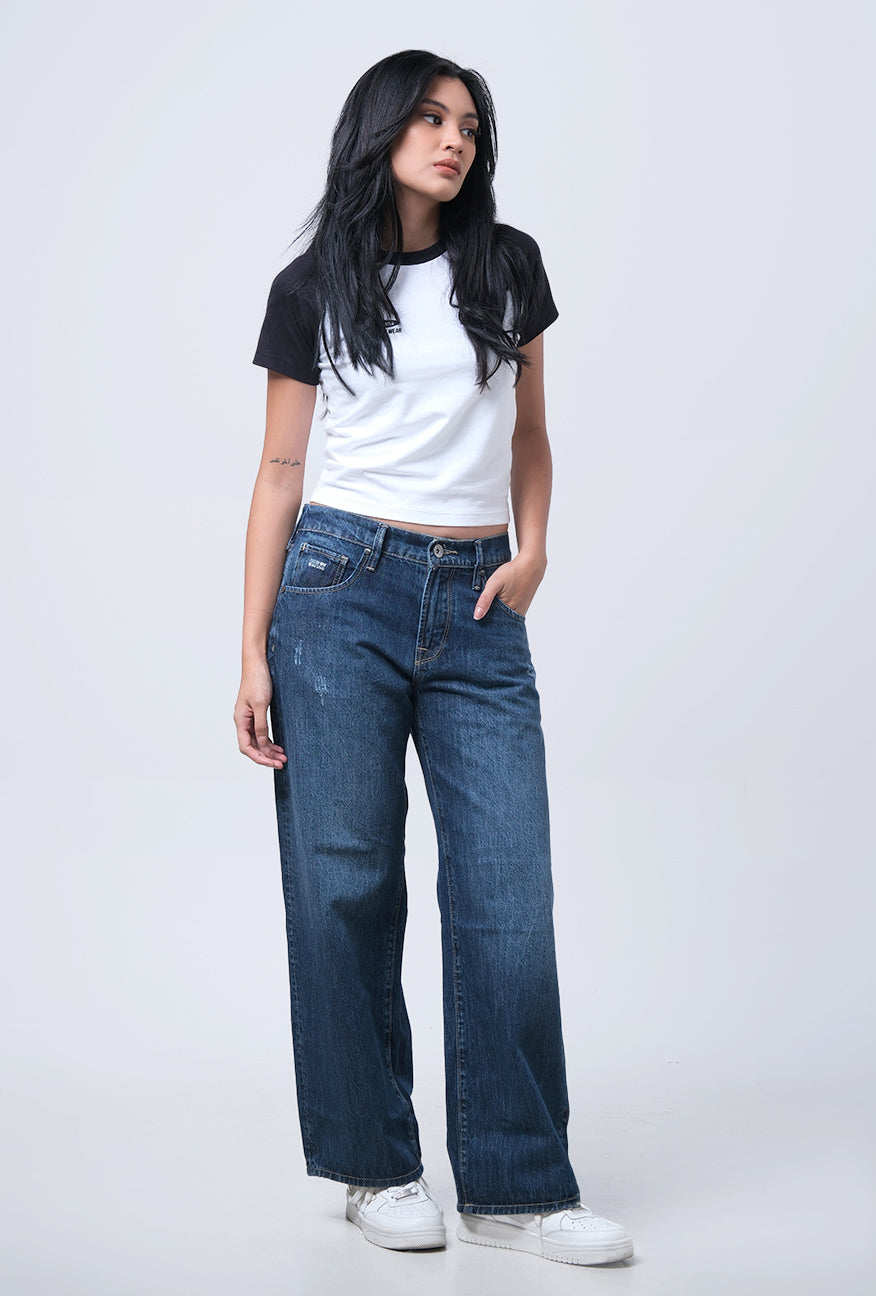 Jeans Loose J8 Series Medium Blue