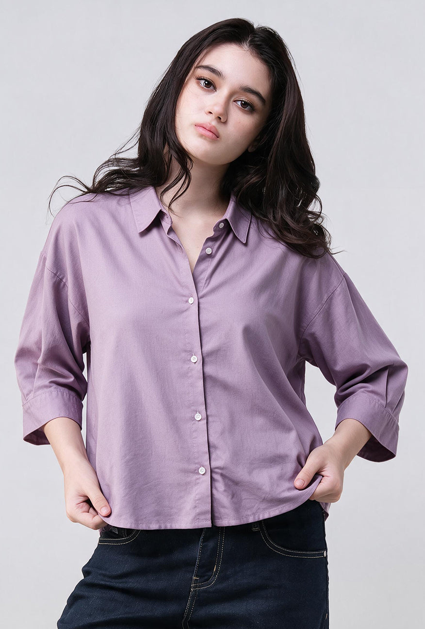 Kemeja Giulia Lavender