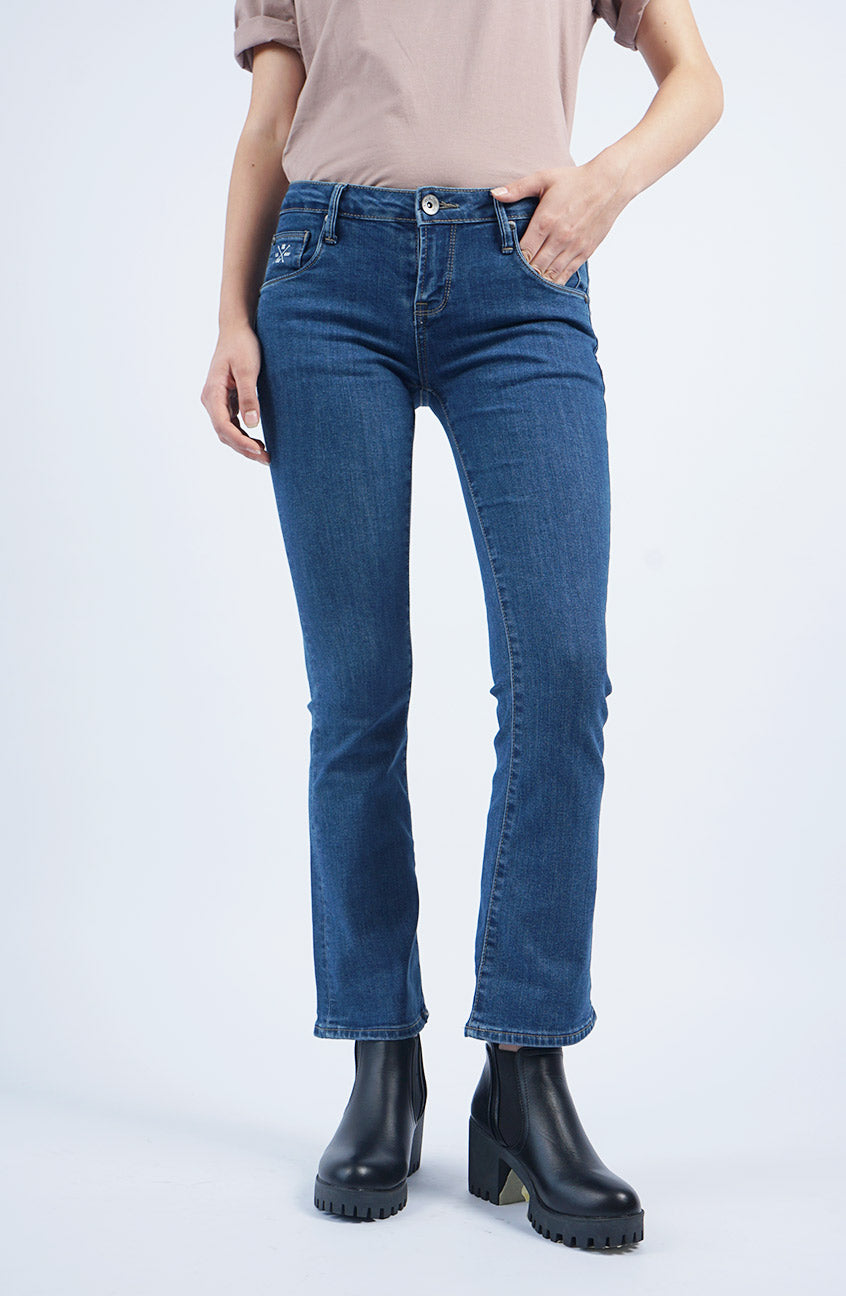 Jeans Bootcut I1 Series Medium Blue