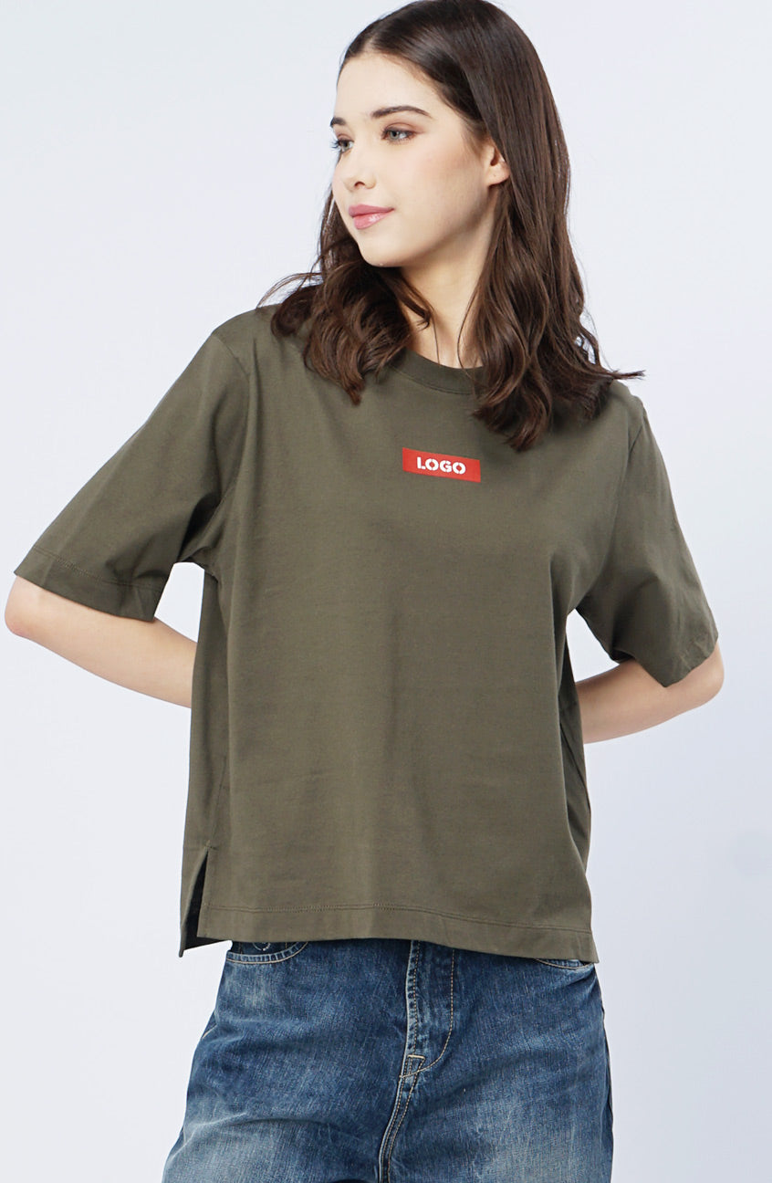 T-Shirt Lengan Pendek Dara Olive