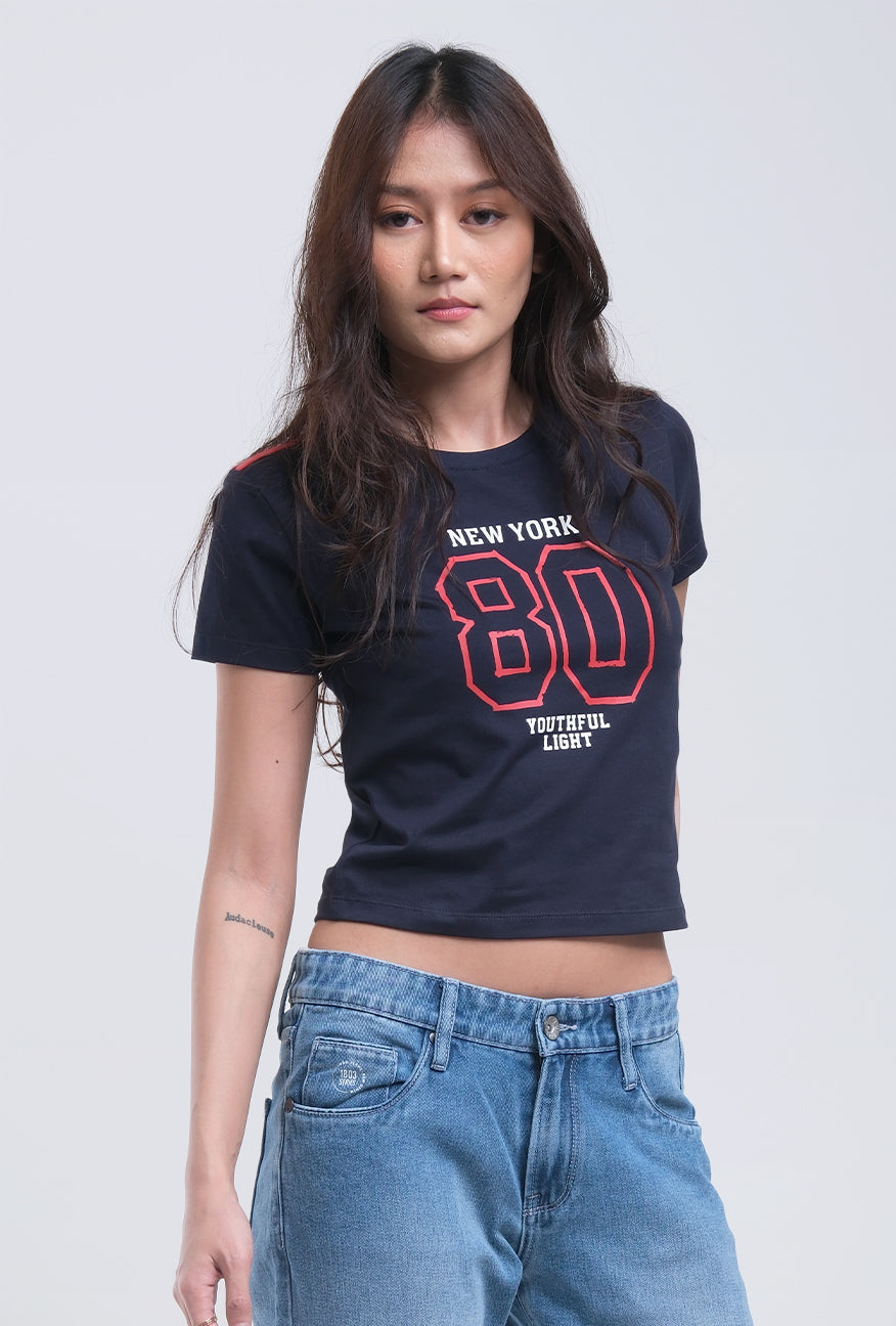 Baby Tee Zesya Navy Exclusive Online