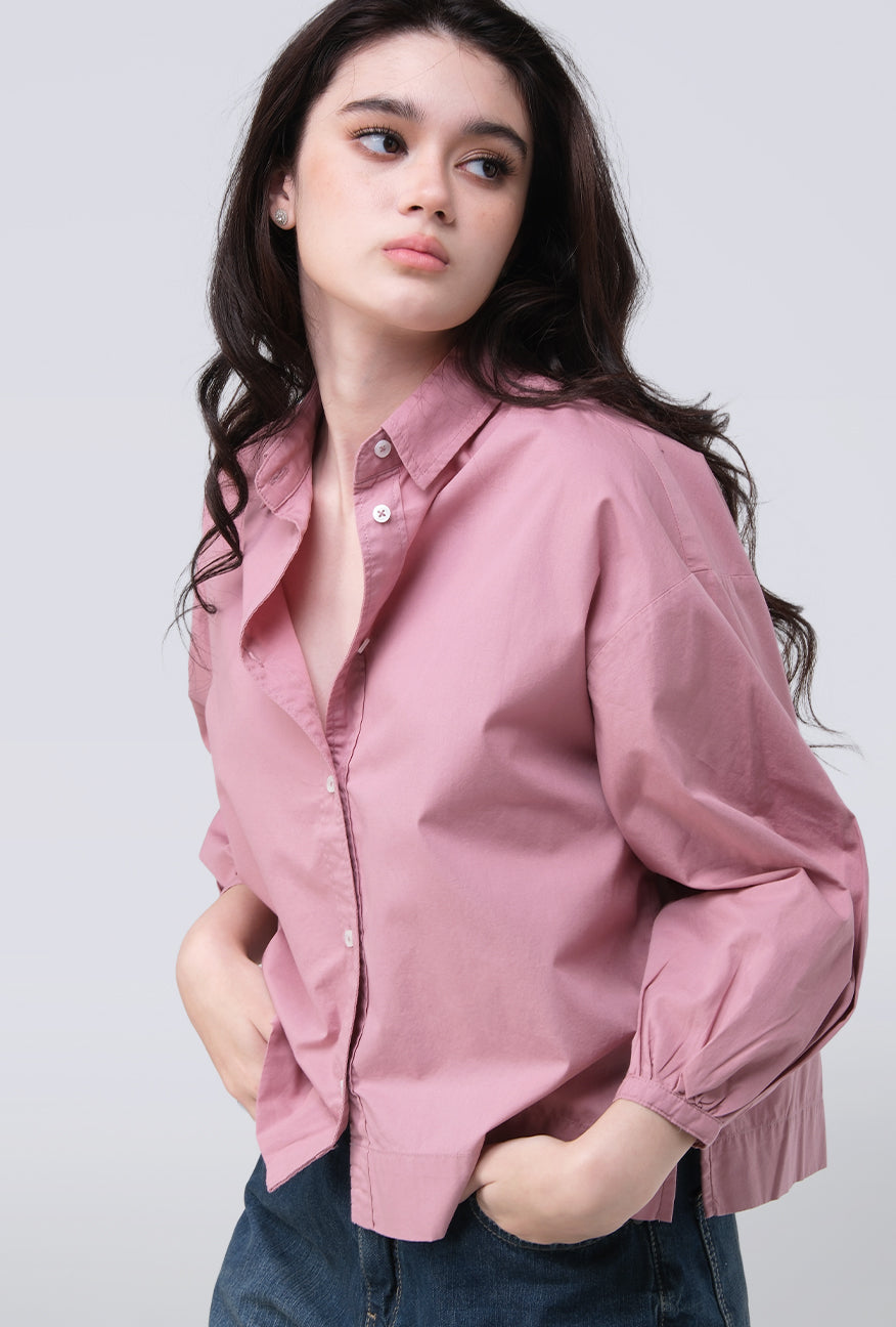 Kemeja Cloudy Pink
