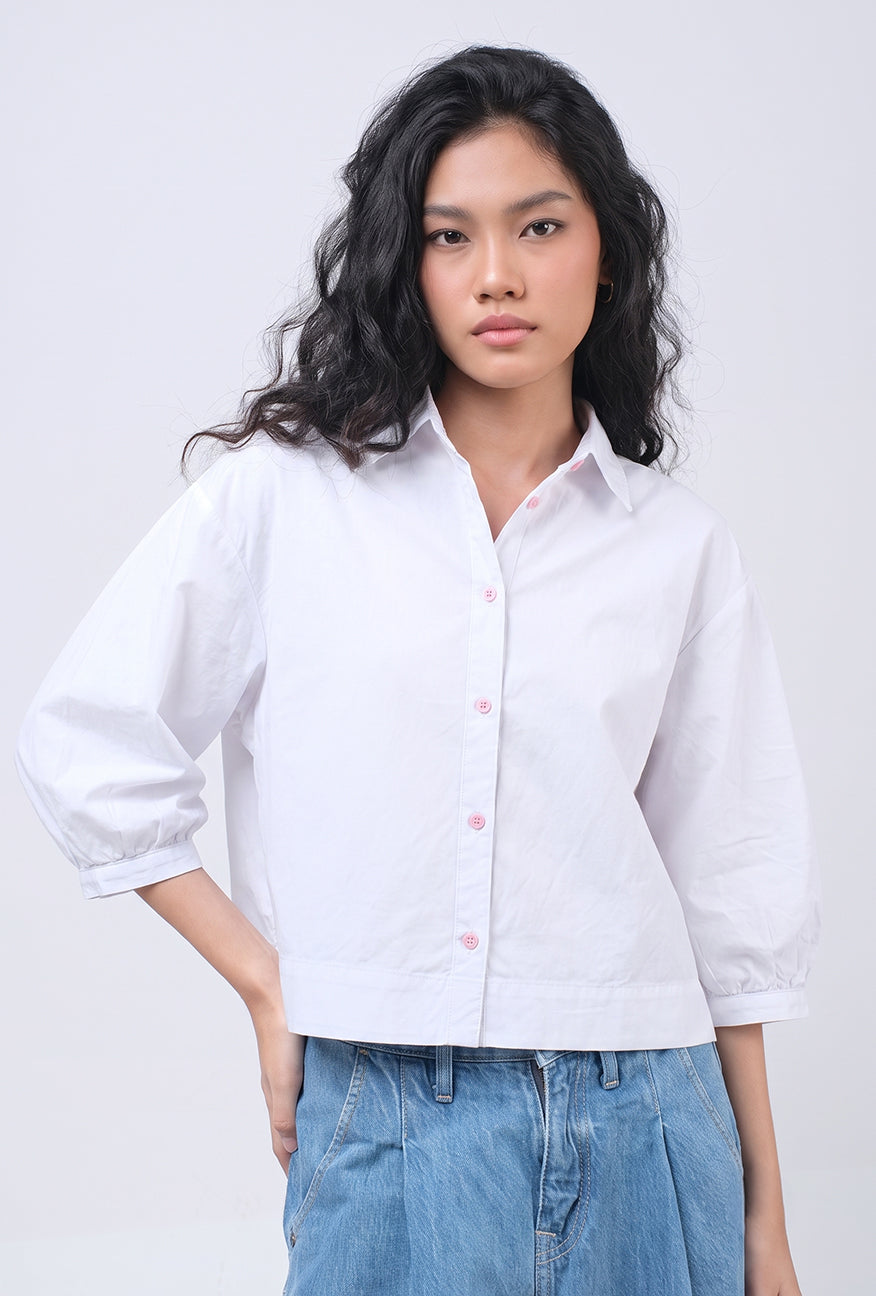 Kemeja Cloudy White
