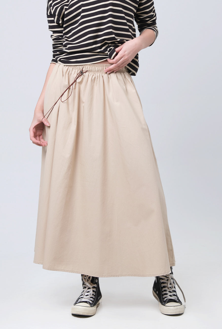 Rok Panjang Montha Khaki
