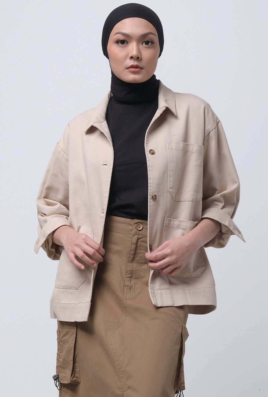 Jaket Outer Lainey Cream