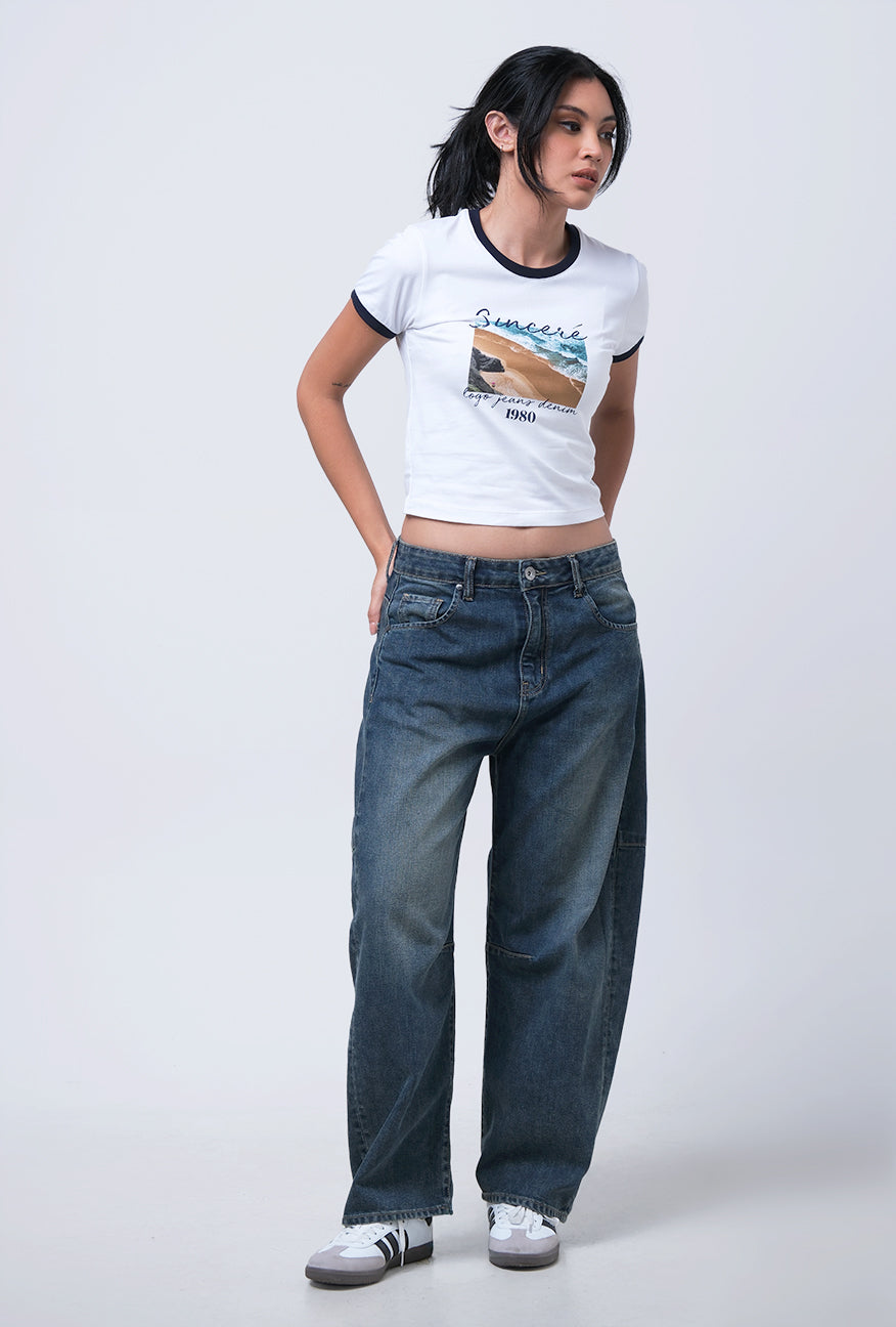 Baby Tee Oriana Offwhite