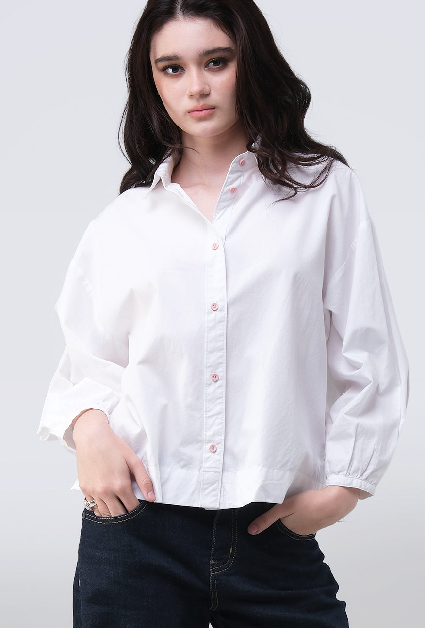 Kemeja Cloudy White