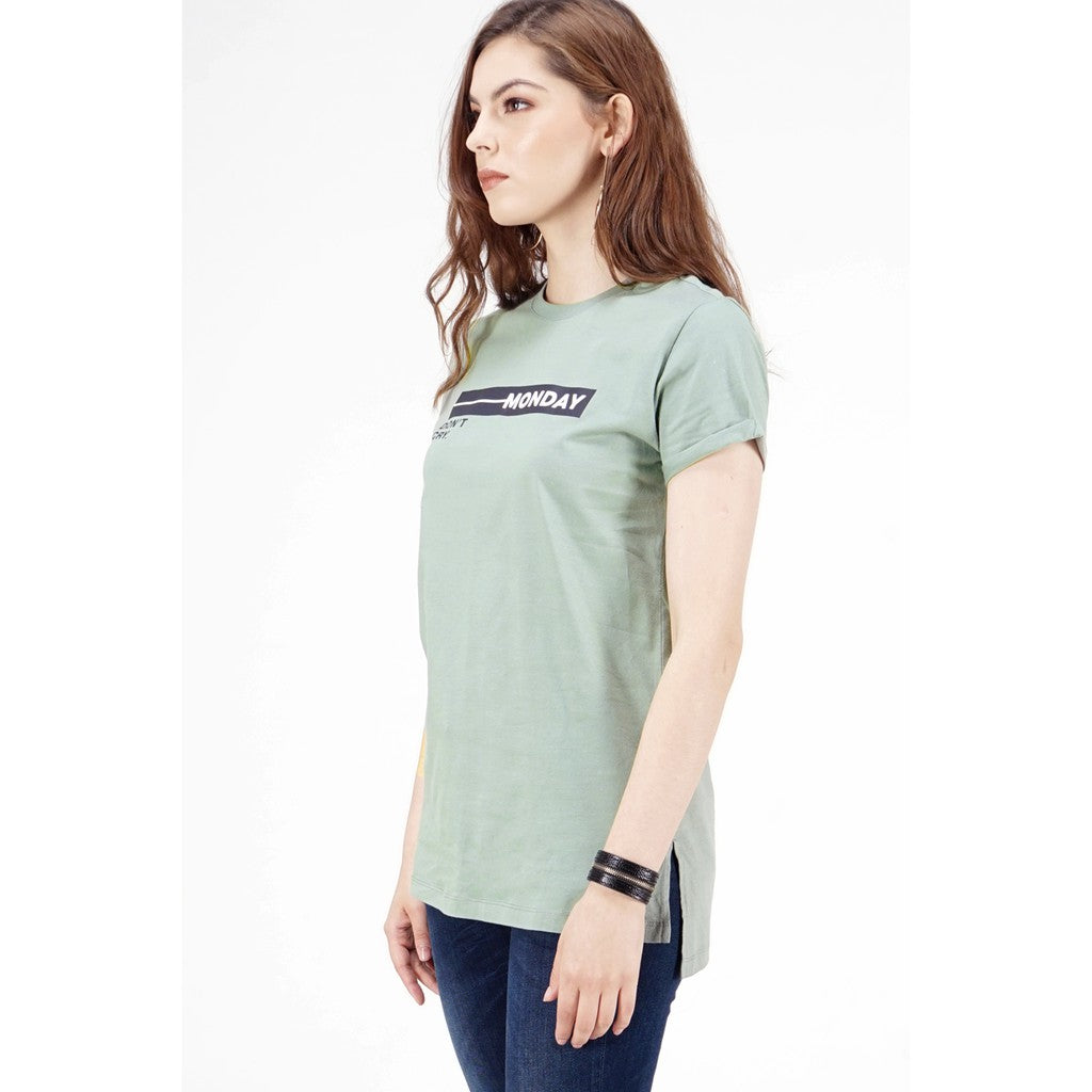 T-Shirt Lengan Pendek Fineas Dusty Green