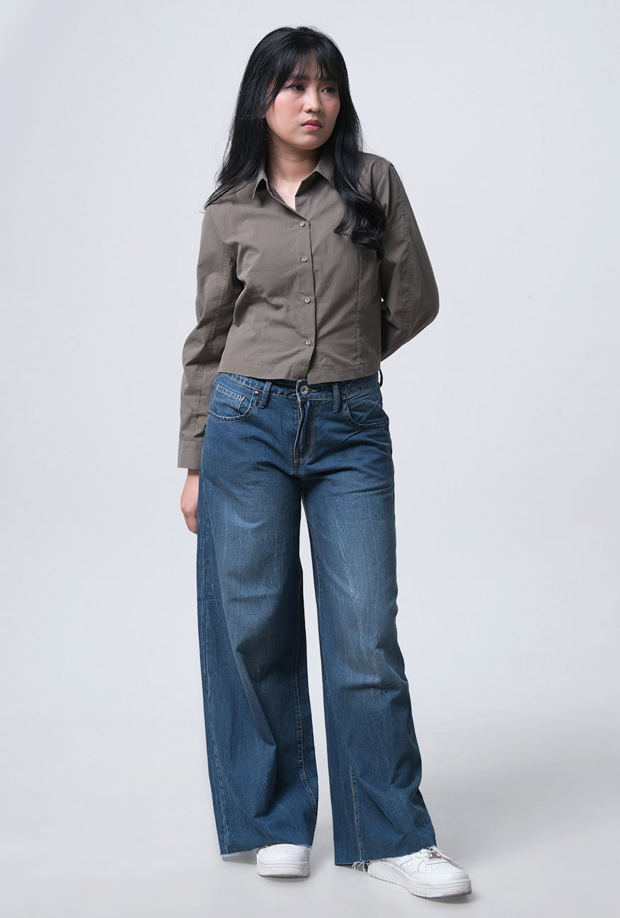 Jeans Loose Camilla Medium Blue Online