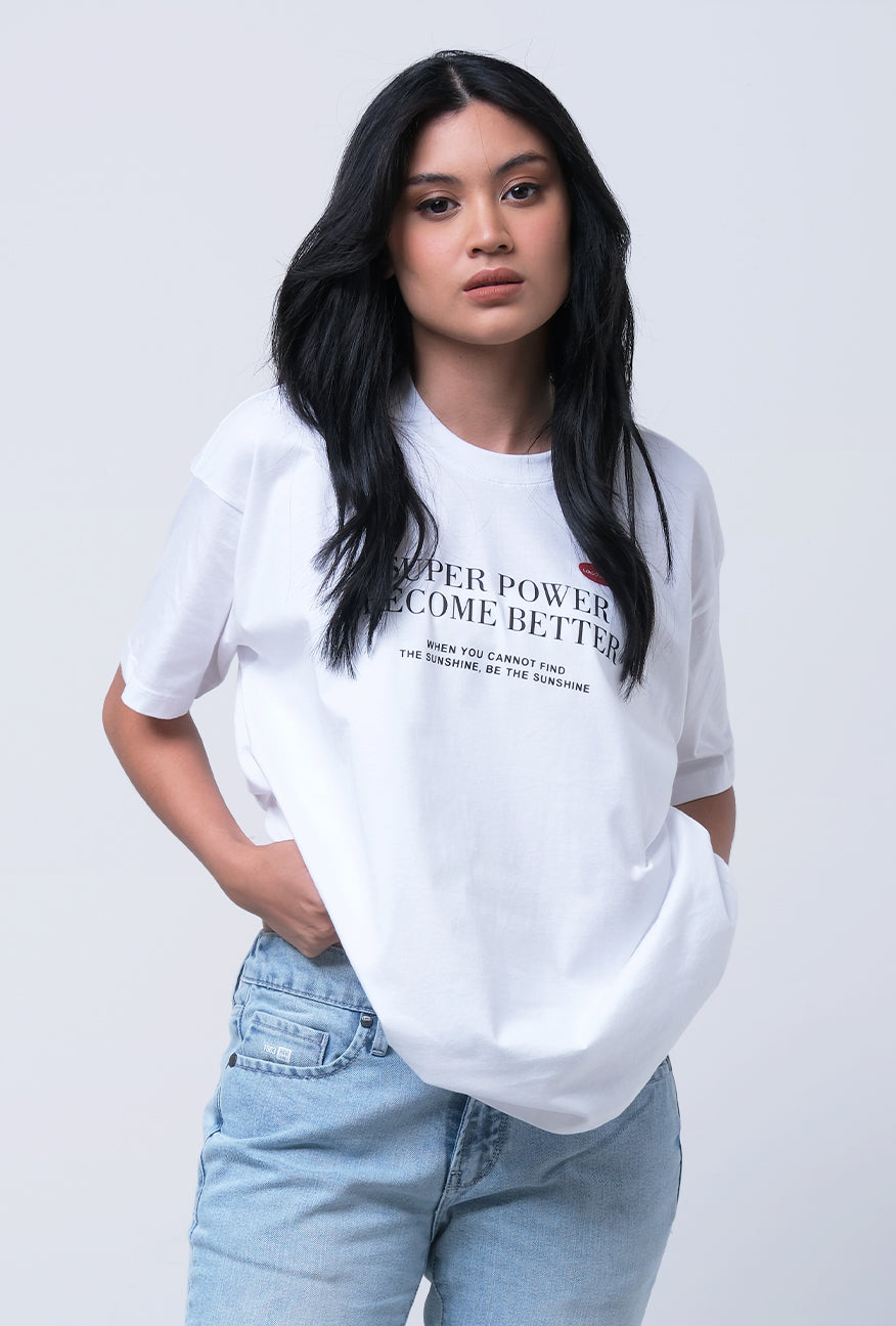 T-Shirt Oversized Xyla Offwhite