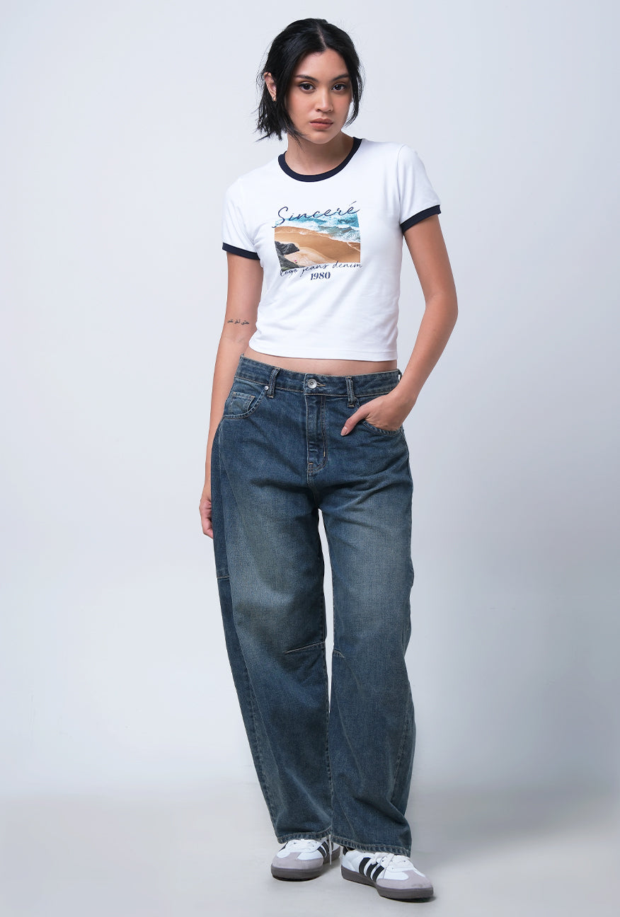 Baby Tee Oriana Offwhite