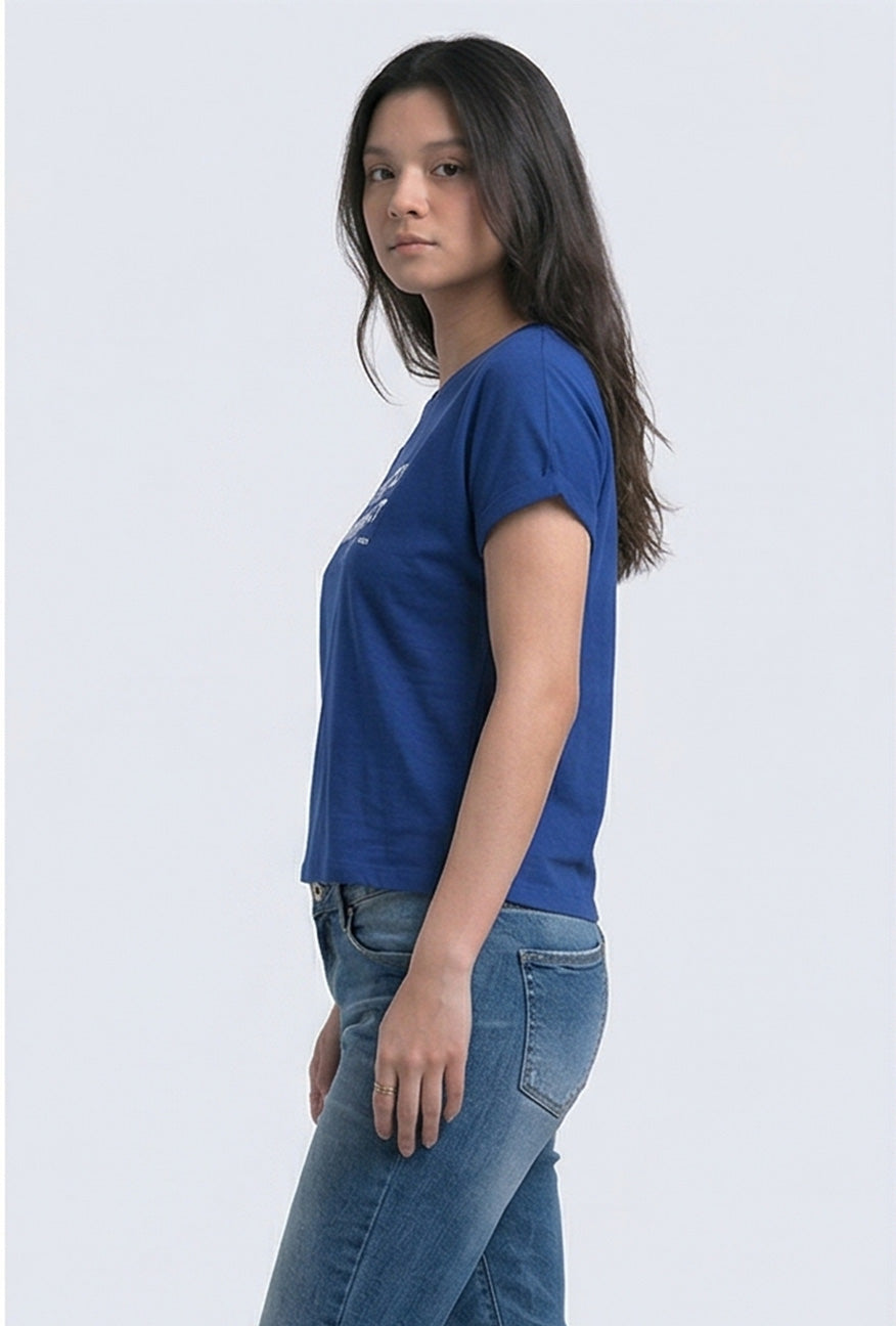T-Shirt Lengan Pendek Fect Navy
