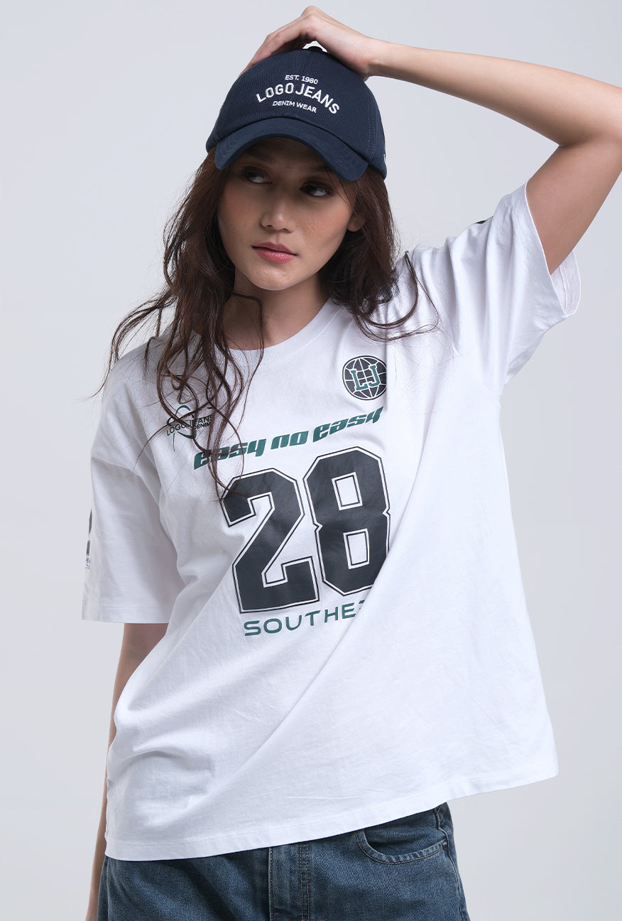 T-Shirt Lengan Pendek Anvicha Offwhite