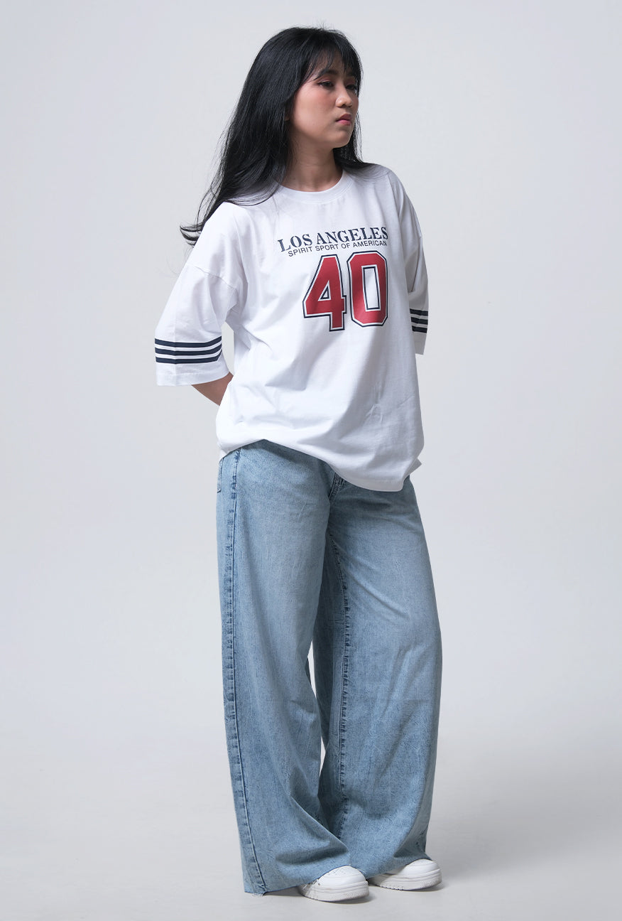 T-Shirt Oversized Nirina Offwhite