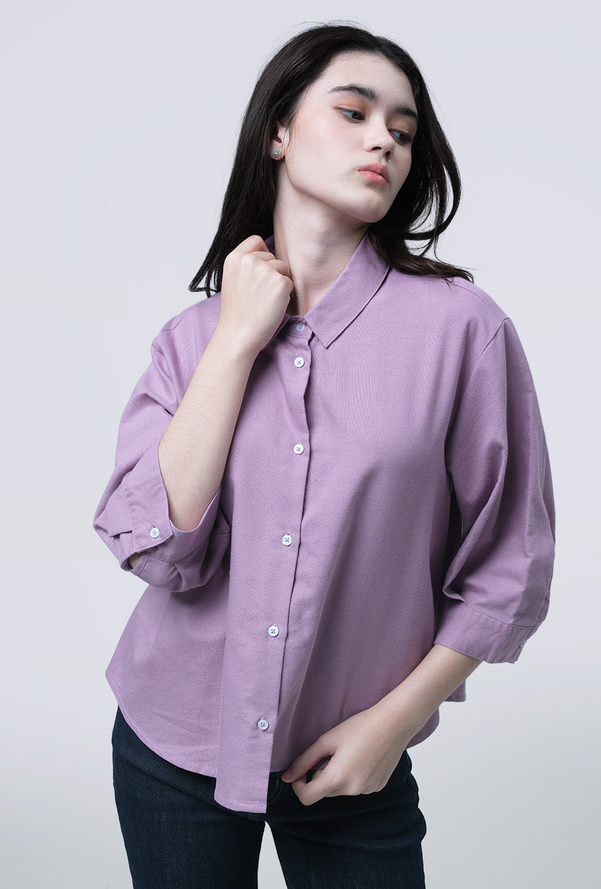 Kemeja Giulia Lavender