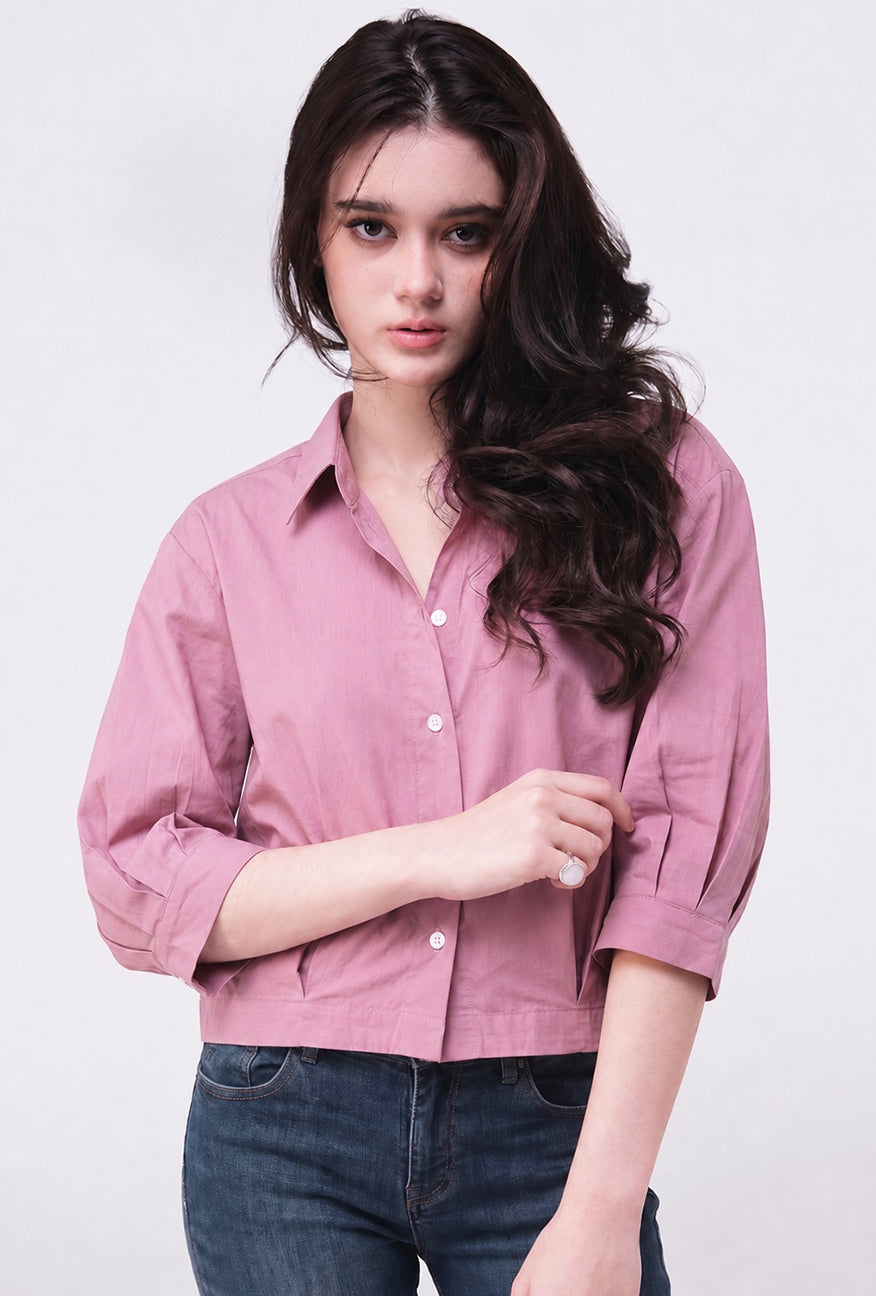 Kemeja Gemma Pink Exclusive Online
