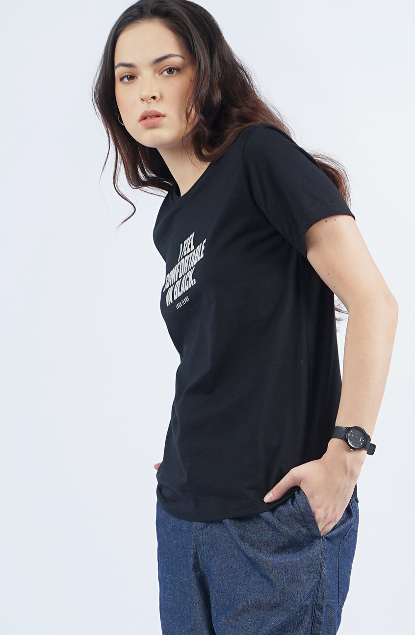 T-Shirt Lengan Pendek Dzalica Black